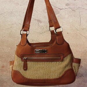 A women's satchel bag